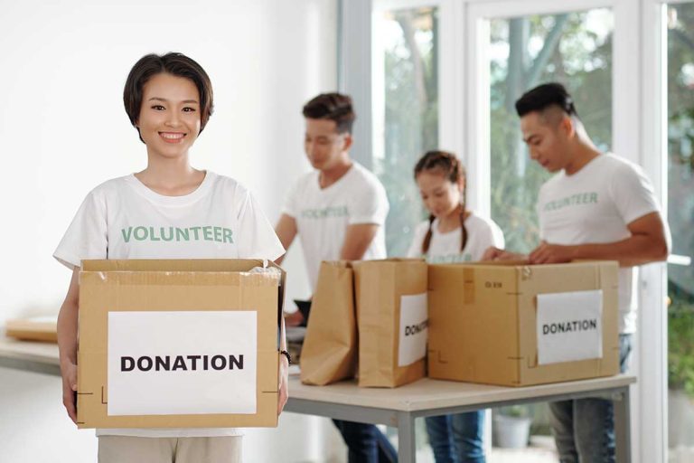 Donate to reduce poverty from society